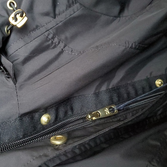 XS/TP Cole Haan Women's Packable Rain Jacket with Hood and Bow XS/TP - Picture 11 of 13